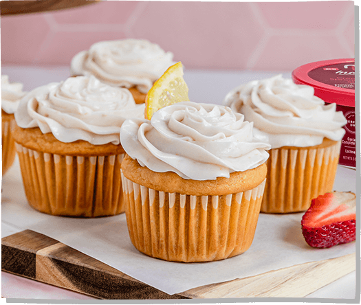 Strawberry Lemonade Vegan Cupcakes